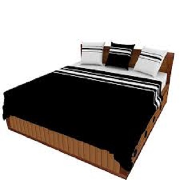 Polished Double Cot Bed
